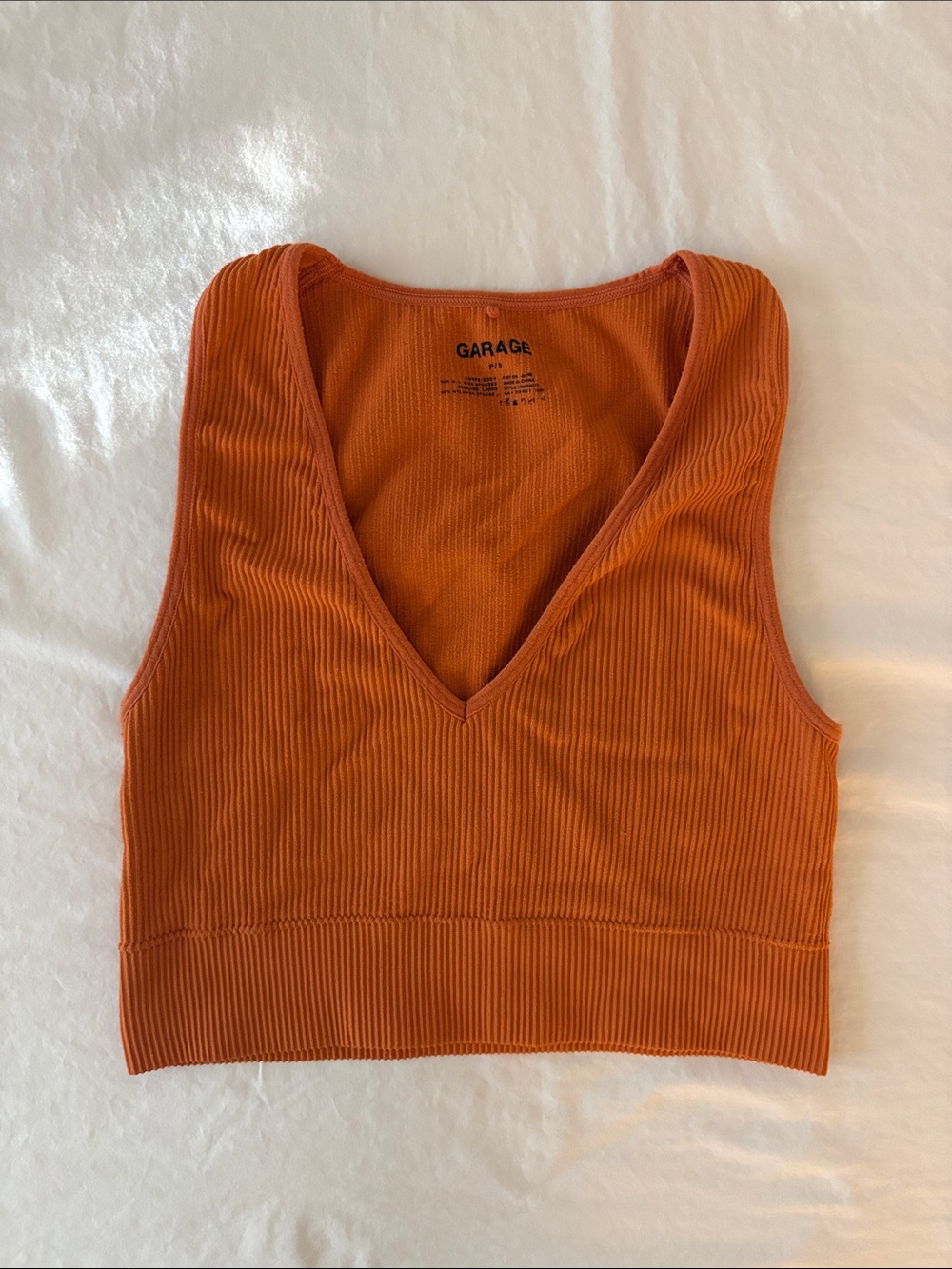 Deep V Neck Tank